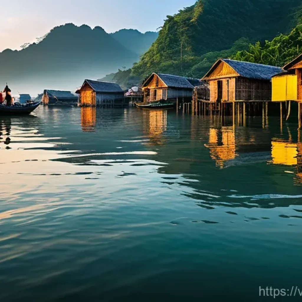 해양 도시 건설의 사회적 책임과 윤리 - Prompt: "Dawn in a Changing Seascape: Traditional Livelihoods Meet Modern Ambition"**
A serene dawn ...