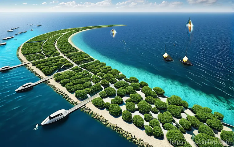 해양 도시 건설의 사회적 책임과 윤리 - Prompt: "Dawn in a Changing Seascape: Traditional Livelihoods Meet Modern Ambition"**
A serene dawn ...